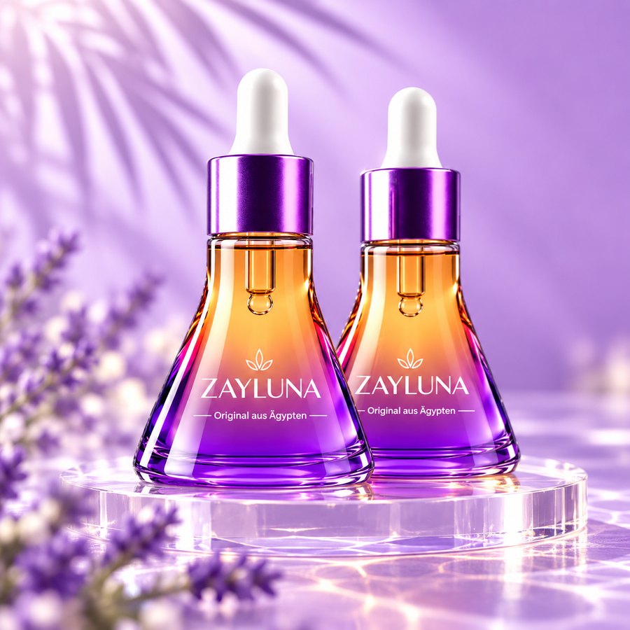 2 Flaschen Zayluna Haarwuchsstopp-Serum